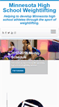 Mobile Screenshot of mnweightlifting.org